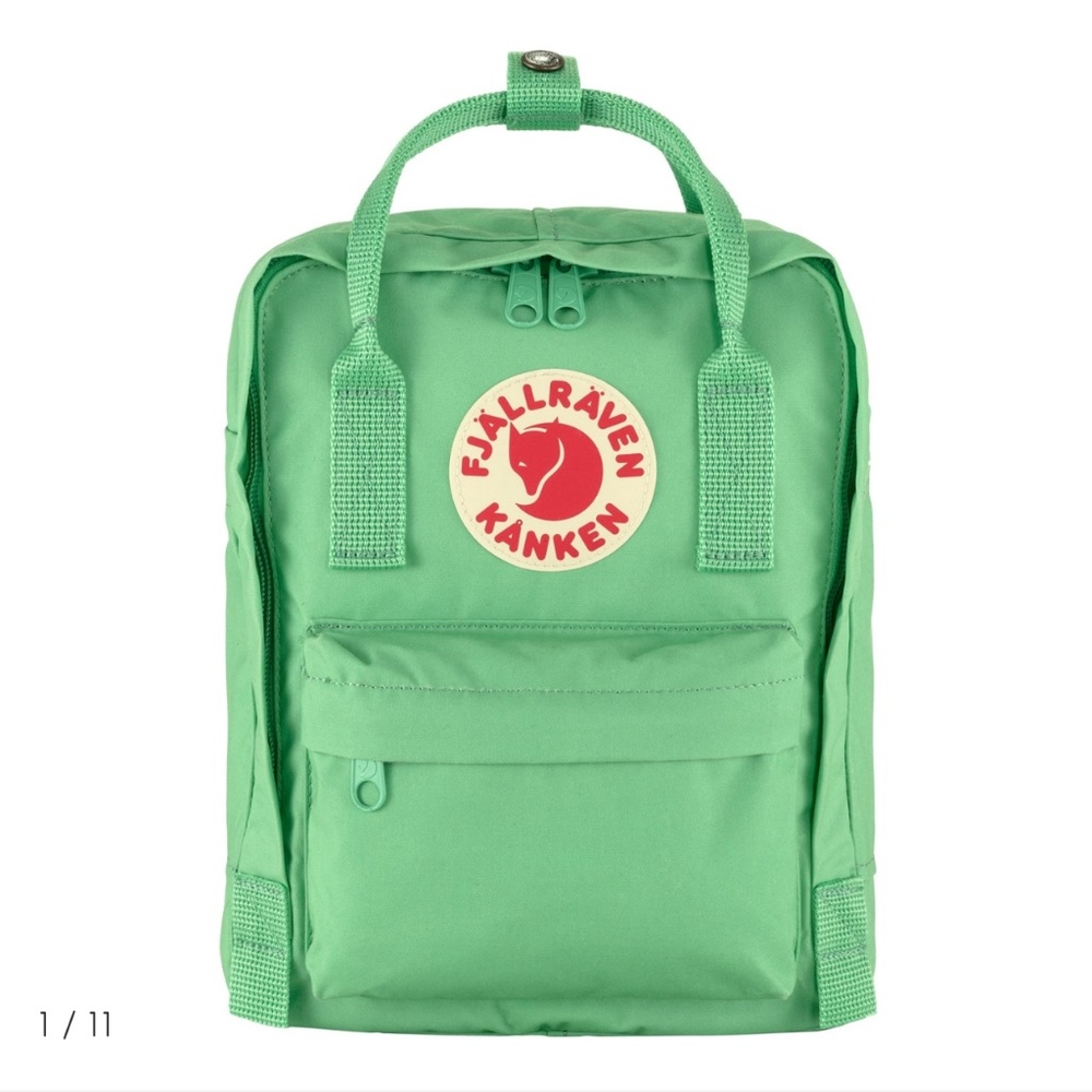 NWT Fjallraven Kanken Mini Backpack in Applemint